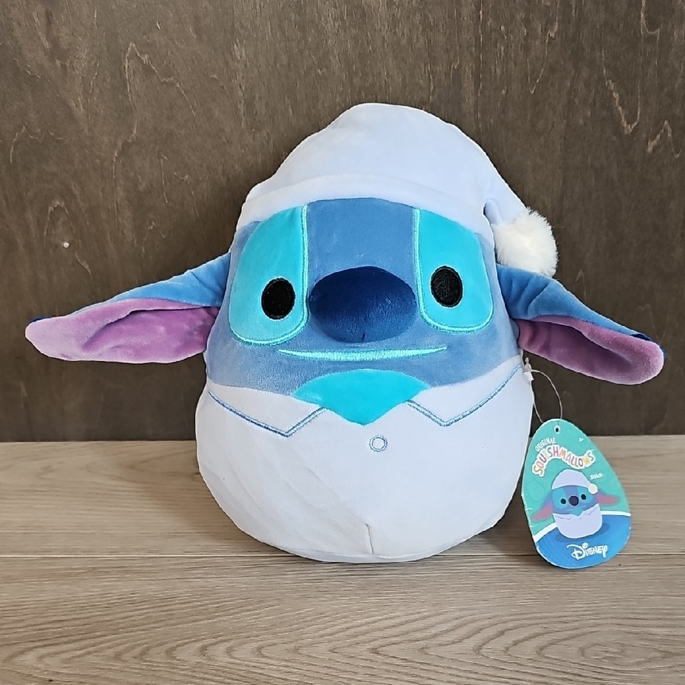 NWT Squishmallows Stitch In‎ Pajamas Plush 9"